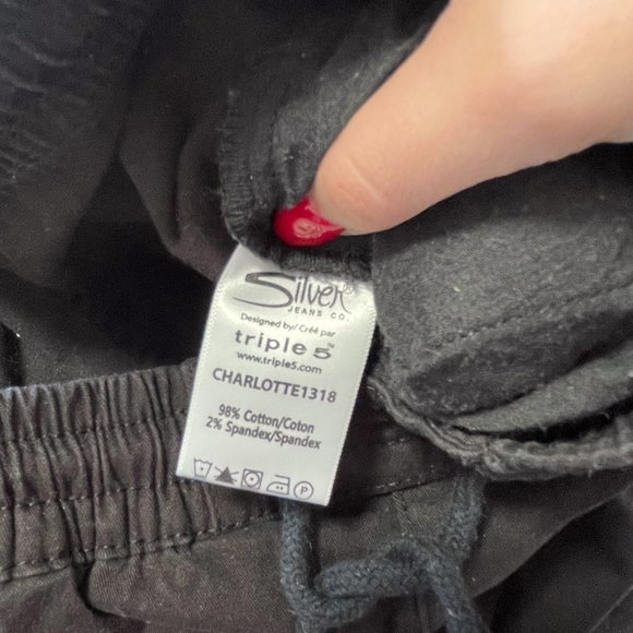 Black Cargo Pants - Picture 5 of 5